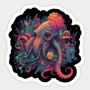Existential Octopus Sticker